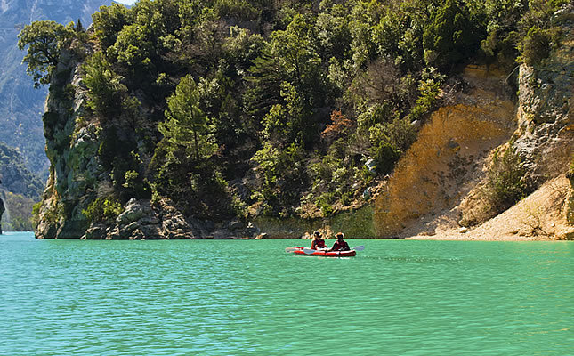 Kajakken op de Verdon Kajakken op de Verdon